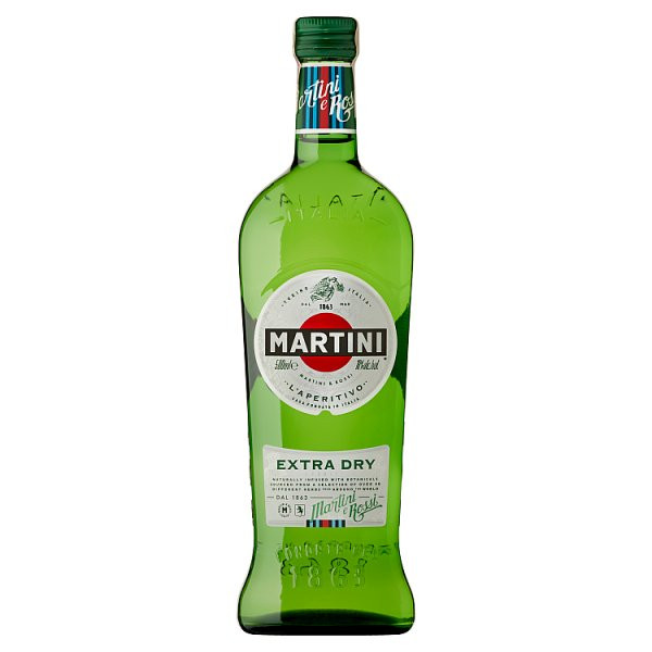 ВЕРМУТ МАРТИНИ ЭКСТРА ДРАЙ 0,75L белое