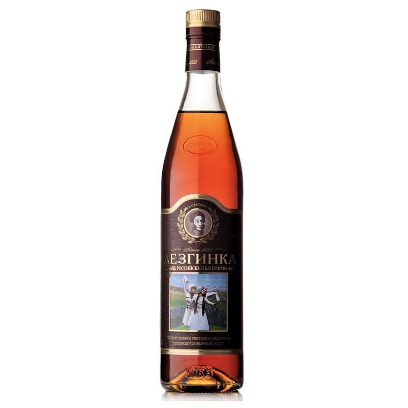 Коньяк Лезгинка Кизляр  КВ 0.5 L