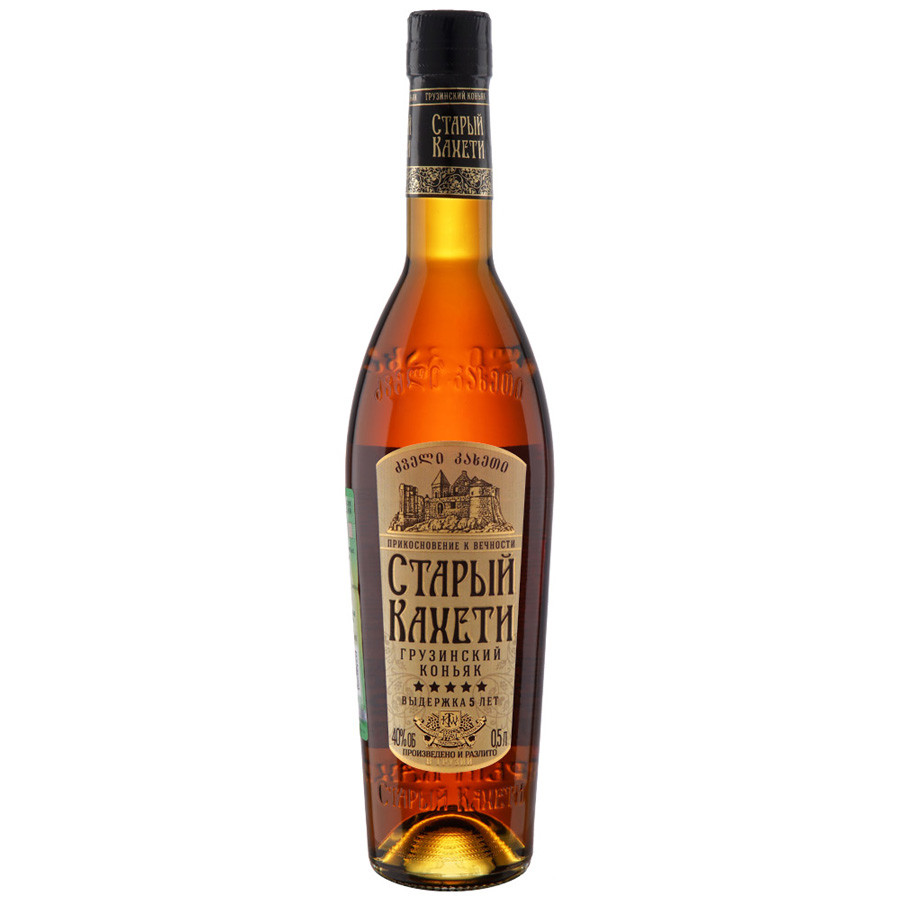 Коньяк Старый Кахети 5 лет 0.5L (грузия)