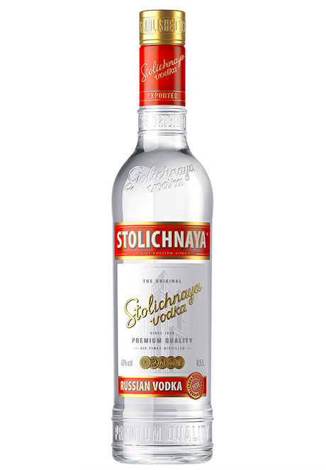 Водка Столичная 0.5 л