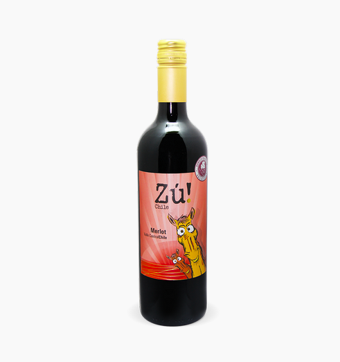 ВИНО ЗУ! МЕРЛО 12.5% 0.75 Чили